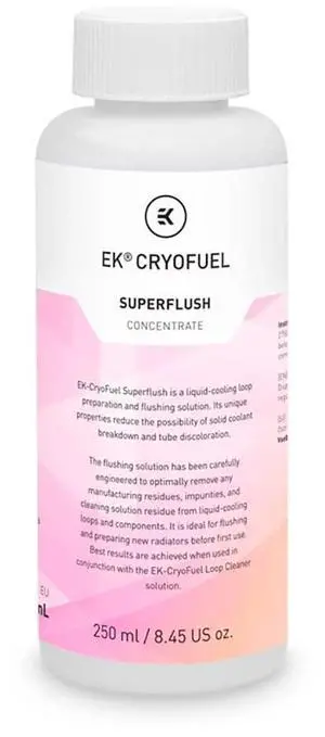EKWB EK-CryoFuel Superflush Concentrate PC Coolant, 250ml