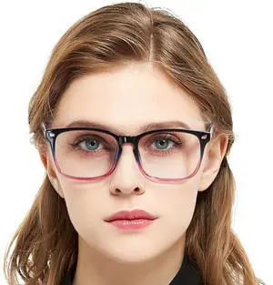 MARE AZZURO Blue Light blocking Reading Glasses Women Computer Readers 0 1.0 1.25 1.5 1.75 2.0 2.25 2.5 2.75 3.0 3.5 4.0 5.0 6.0 (Purple, 200)