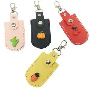 YIUWLMN 4Pcs Flash Drive Case USB Storage Case USB Flash Drive Leather Case USB Protective For Protecting Your USB Flash Drive And Easy Storage Exquisite Cartoon Decoration
