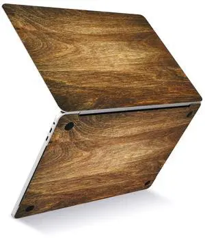 Decal Skin Compatible with 2022~2024 MacBook Air 13.6 inch (Model A3113/A2681, M3 M2 Chip) - Protective and Decorative Full Body Skin Decal Sticker, Anti-Scratch Vinly Wrap [Wood Texture 2]
