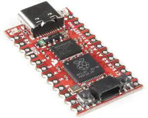 SparkFun Pro Micro - RP2040 - Dual Cortex M0+ Processors - 30 programmable IO for Extended Peripheral Support - Timer with 4 Alarms - MicroPython - C/C++ - USB-C Connector for Programming