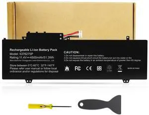 Futurebatt 5376275P Laptop Battery Replacement for Gateway GWTN141-10BK GWTN141-4 GWTN156-5BL GWTN141-2BL GWTN156-5BL UTL-509068-3S NV-509067-3S Series UTL-509068-3S NV-509067-3S