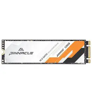 Timetec 128GB SSD 3D NAND SATA III 6Gb/s M.2 2280 NGFF 64TBW Read Speed Up to 550MB/s SLC Cache Performance Boost Internal Solid State Drive for PC Computer Laptop and Desktop (Pinnacle)