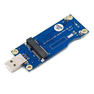 HLT Mini PCI-E to USB Adapter with SIM Card Slot for Module Transfer to USB Interface