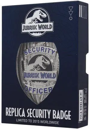 Fanattik Jurassic World Limited Edition Replica Security Badge
