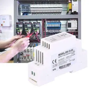 24V Dc Power Supply Din Rail Din Rail Power Supply 24V Dr 15 24 Din Rail Single Output Switching Power Supply 15W 24V 0.63A