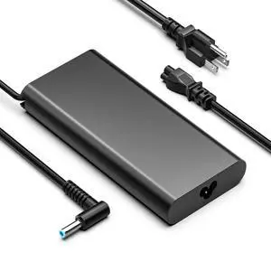 JOMIDAN 135W 19.5V Laptop Charger Compatible with HP Spectre x360 15 16 15-df 15-EB 15-dc 16t-f 16-f Series; Pavilion Gaming 15 17; Omen 15 17; Envy 14 17 TPN-DA11 TPN-CA13 Power Supply Cord