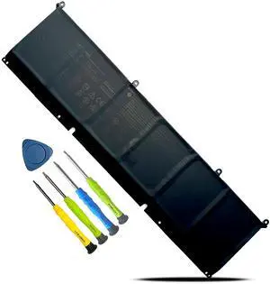 BOWEIRUI 90Wh P0FWH Laptop Battery Replacement for Alienware m16 R2 Inspiron 16 Plus 7640 Inspiron 16 7640 2-in-1 Serie Notebook P0FWH POFWH 0M9DG0 HGJCY 1969N 7692mAh 6-Cells