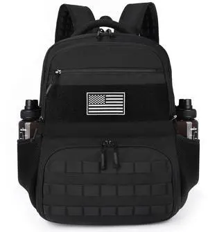 DEYACE Lunch Box Backpack for Men, Tactical Cooler Backpack with Laptop Compartment Leakproof RFID Lunchbox Bag for Work