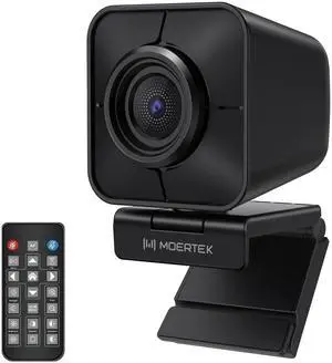 4K Webcam for PC, PDAF Streaming Camera with Dual Noise-reducing Mics, Fast Auto Focus, Auto Light Correction, 5x Zoom, 8MP USB Webcam with Privacy Cover, Plug and Play, for Switch 2/ Zoom/Teams/Meet