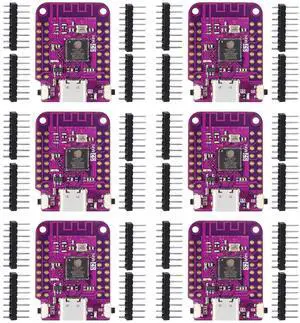 Alinan 6pcs ESP32 S2 Mini V1.0.0 WiFi IOT Board Based ESP32-S2FN4R2 ESP32-S2 4MB Flash 2MB PSRAM MicroPython