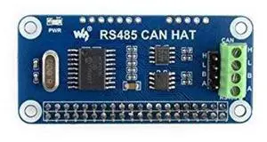 Raspberry Pi RS485 CAN HAT Allows Stable Long-Distance Communication via RS485/CAN Functions Onboard MCP2515 Transceiver SN65HVD230 SP3485