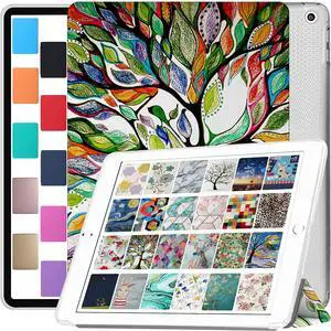 DuraSafe Cases for iPad PRO 11 3rd 2nd [ PRO 3 2 ] A2377 A2459 A2301 MHQR3LL/A MHQT3LL/A MHQU3LL/A MHQV3LL/A MY232LL/A MXDC2LL/A Printed Cover with Clear Transparent Back Shell - Olivia Tree