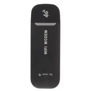 4G LTE USB Modem,Mobile Internet Devices SIM Card Slot,High Speed Portable Travel Hotspot Mini Router,Up to 10 Users,Black