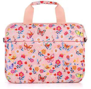 Foxstory Kids Tablet Case for Girls, Kids Tablet Bag Sleeve Bag Suit for Fire HD 10, Fire HD 8, Fire 7 Kindle, Butterfly Pink