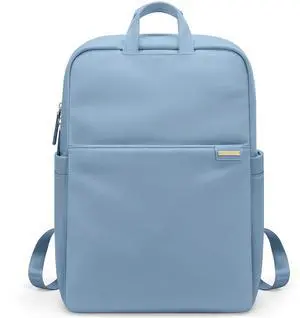 GOLF QUALITY Slim Laptop Backpack for Women, Lightweight Business Backpack for Women Computer Bag Purse for Commuting, Fit 17.3 Inch, Lake Blue