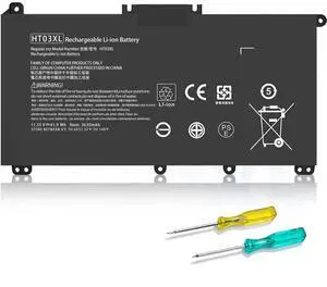 BND HT03XL L11119-855 Laptop Battery for HP Pavilion 15-CS 15-CW 15-CU 15-DA 15-DB 15-DW 14-CE 14-CF 14-DF 17-CA 15-DW0033NR 15-cu1xxx 15-CS0053CL 17-by0xxx L11421-542 L11421-422 HT03041XL