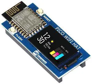 sb components Raspberry Pi Pico WiFi HAT ESP8266 Module IoT Enabled WiFi HAT for The Raspberry Pi Pico