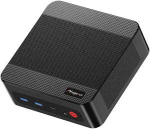 MAGICNUC AG2 Mini PC, Ryzen 7 7840HS(8C/16T,Up to 5.1Ghz),32 GB DDR5 1TB PCIe4.0 SSD Mini Computers,Dual LAN/Wi-Fi 6E/HDMI/DP/USB-C/BT 5.2 Micro PC Business, Office