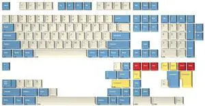DROP + MiTo GMK Godspeed Custom Keycap Set - Doubleshot Cherry Profile - Compatible with Cherry-MX Style Stems & Layouts: 60%, 65%, 75%, TKL, 100% Mechanical Keyboards (Armstrong Kit)