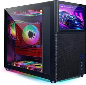 STGAubron Gaming PC Computer, Intel Core i7-11700KF up to 5.0G, GeForce RTX 3060 12G, 32G DDR4, 2T SSD, 600M WiFi, BT 5.0, RGB Fan x6, Windows 11 Home