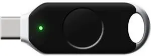FEITIAN BioPass K49 Pro USB Security Key - Two Factor Authenticator - USB-C with FIDO U2F + FIDO2, PIV - Biometric Fingerprinting - Help Prevent Account Takeovers with Multi-Factor Authentication