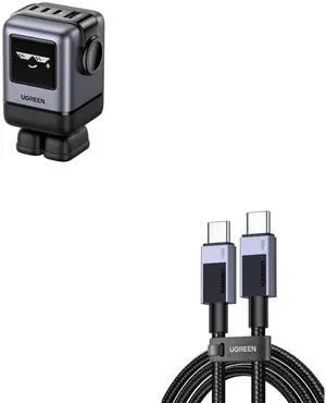 UGREEN Uno 100W Charger Bundle with 3.3FT 100W USB C Cable