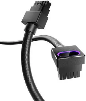 HYDRUS-16pin 12VHPWR Module Power Supply for GPU - Black -50cm-Atype