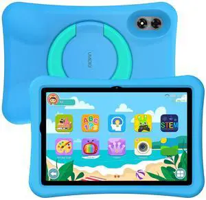 UMIDIGI Kids Tablet, G1 Tab Android for Kids, 10.1", 4+4G+64G up to 1TB, WiFi 6, 8MP+8MP Dual Camera, Quad-Core, 6000mAh, BT5.0, TÜV Eye Bluelight Tablet Android, Parental Control