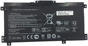 LK03XL Replacement Laptop Battery for Battery HP Envy X360 15-BP000 15M-BP000 15M-BQ1XX TPN-W127 TPN-W128 Series Notebook 916368-541 916814-855 HSTNN-UB7111.55V 52.5Wh