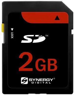 Synergy Digital Camera Memory Card, Compatible with Nikon D50 Digital Camera Memory Card 2GB Standard Secure Digital (SD) Memory Card