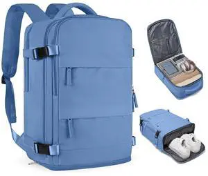 Large Travel Backpack For Women Men Airline Approved Carry On Backpack Flight Approved Waterproof Sports Luggage Backpack Casual Daypack Small Hiking Backpacks