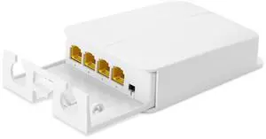 PoE Extender Gigabit, 4 Port PoE Repeater, One IEEE802.3af/at(Power-in) ,Three IEEE802.3af/at (Power-Out) for Ethernet/PoE Power AP, IP Camera, IP Telephone and Other Network equipments