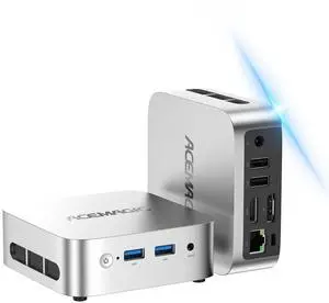 ACEMAGIC Mini Pc 11 Pro, Processor N97 (Beat N100/N95/N150) up to 3.6 GHz Mini Computers, 16GB DDR4 512GB SSD, 4K Dual Display WiFi BT VESA Micro Small Pc for Business and Home, Mini Desktop