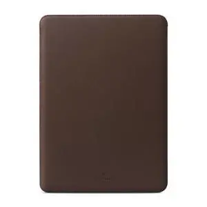 Comfyable Laptop Sleeve 14 Inch Precisely Compatible with MacBook Pro M4 M3 M2 M1 Pro/Max 2024, Faux Leather Cover Case 14 in, Coffee