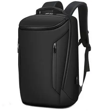 Biaqud Business Backpack for Commute, 15.6 Inch Laptop Backpacks with Charging Port for Work Travel