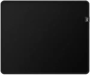 HyperX 4Z7X3AA Pulsefire Mat  Gaming Mouse Pad  Medium  Precise Cloth Surface  Antifray Flush Stitching  Non-Slip Rubber Base, Black