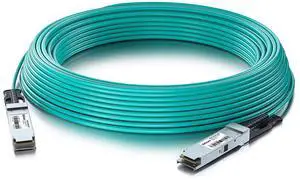 10Gtek 40G QSFP+ AOC Cable - 40GBASE Ethernet Active Optical Cable, QDR, MMF for Cisco QSFP-H40G-AOC1M, Supermicro CBL-QSFP+AOC-1M and Open Switch, 1-Meter 10Gtek 40G QSFP+ AOC Cable - 40GBASE Ethernet Active Optical Cable, QDR, MMF for Cisco QSFP-H40G-AOC1M, Supermicro CBL-QSFP+AOC-1M and Open Switch, 1-Meter