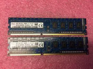 Hynix HMT451U6BFR8C-PB 8GB 2 x 4GB PC3-12800U DDR3 1600 CL11 Desktop Memory Kit