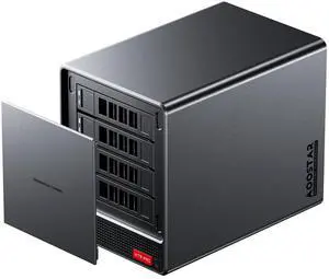 AOOSTAR WTR PRO AMD Ryzen 7 5825u 4 Bay NAS Mini PC, NO RAM NO SSD, 4K HDMI, 2 * M.2 NVMe Slots, 2.5/3.5 SATAx 4 Storage (Up to 4 * 22TB)