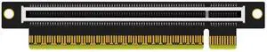 GLOTRENDS PA17 PCIe 5.0 X16 Riser Adapter Card, Right Angle and Low-Profile for 1U/2U Server Installation