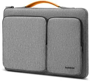 tomtoc 360 Protective Laptop Sleeve for 15-inch New MacBook Air M3/A3114 M2/A2941 2024-2023, 15 Inch Surface Laptop 6/5, Dell XPS 15 Plus, MacBook Pro (A1990 A1707), Water-resistant Accessory Bag Case