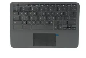 Original New for HP Chromebook 11A G8 EE Laptop Upper Case C Cover Housing Keyboard Palmrest L92832-001