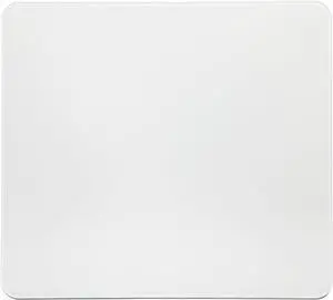 Tempered Glass Gaming Mouse Pad - 300×350×3mm Thin Large Hard Mat, No - Slip Base for High - DPI Precision, Scratch - Resistant Smooth Surface, FPS/MOBA/Office Use (Black) (Moonlight White, Large)