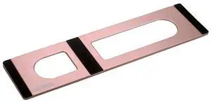 CraftMaster Union Tray for Apple Magic Keyboard and Apple Magic Trackpad 2 - Metal Dock Stand Controls Your iMac or Laptop Remotely, Premium Home and Office Accessory - Rose Gold