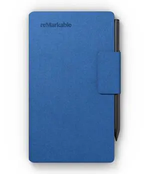 reMarkable Paper Pro Move - Cobalt Book Folio | Mosaic Weave Case for Your 7.3'' Paper Tablet