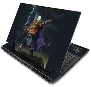MightySkins Skin for Alienware m17 R2 (2019) - God Of Thunder | Protective, Durable, and Unique Vinyl Decal wrap cover | Easy To Apply, Remove, and Change Styles | Made in the USA (ALWM17R219-God Of T