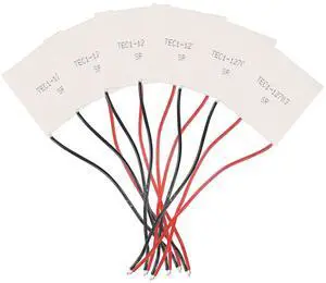 UMLIFE 6pcs TEC1-12703 Semiconductor High Power Heatsink Thermoelectric Cooler 12V 12A Refrigeration Piece