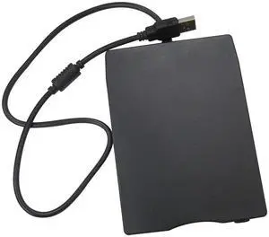 Vicue Read/Write 1.44 MB Floppy Disk, Black USB External Floppy Disk Drive 1.44MB for Laptop PC Win 7/8/10/11 Mac
