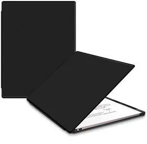 QIOFEARTH Case for Remarkable Paper Pro Tablet 11.8" (2024 Released) Lightweight and Hard Back Shell Protective Book Folio Cover,Have Auto Sleep/Wake,Pen Holder and Pen Tips Box (Black)